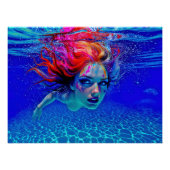 “Up Close and Personal” - A Chromatic Portrait Perfect Poster (Voorkant)