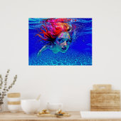 “Up Close and Personal” - A Chromatic Portrait Poster (Keuken)