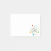UP EN ATOM Grappige Wetenschap Quote Post-it® Notes (Voorkant)