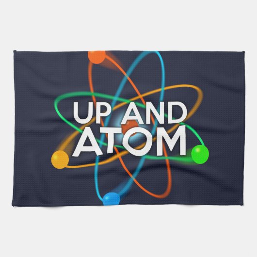 UP- EN ATOM-wetenschap Theedoek (Horizontaal)