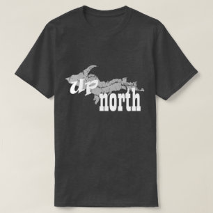 UP Michigan Yooper Up North Mannen T-shirt