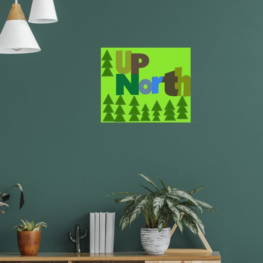Up North Poster (Woonkamer 1)