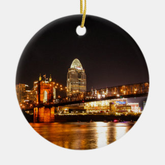 Up River Keramisch Ornament