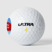 Up the Rebels thema  Golfballen (Logo)