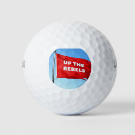 Up the Rebels thema  Golfballen