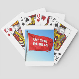 Up the Rebels thema Speelkaarten