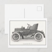 "Up-to-date motorwagen" Briefkaart (Voorkant / Achterkant)