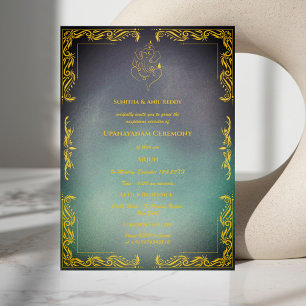 Upanayanam aka Hindoestaanse Heilige Draad Janeu C Kaart