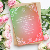 Upanayanam aka Hindoestaanse Heilige Draad Janeu C Kaart