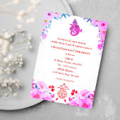 Upanayanam aka Hindoestaanse Heilige Draad Janeu C Kaart