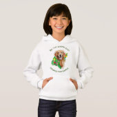 Upbeat Golden RetrieverNature Sweatshirt pour les  (Devant entier)