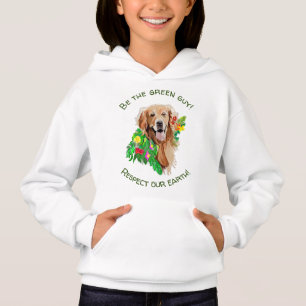 Upbeat Golden RetrieverNature Sweatshirt pour les 