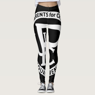 UPC-Leggings zwart met witte Logo Leggings