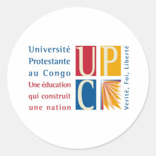 UPC Logo-Sticker Ronde Sticker