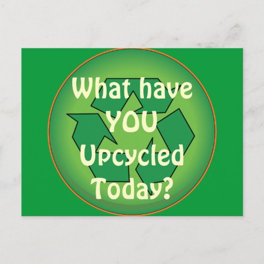 Upcyclus Briefkaart (Voorkant)