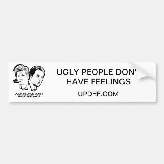 UPDHF bumpersticker (Voorkant)