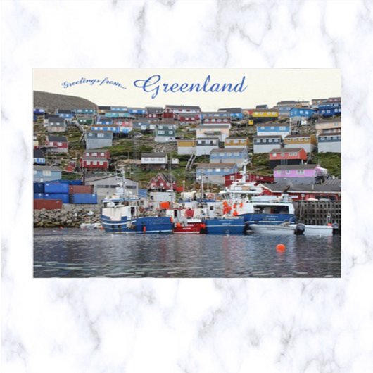 Upernavik Groenland Briefkaart