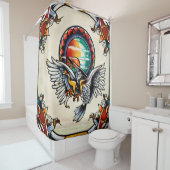 Upgrade bad Douchegordijn op maat (In situ)