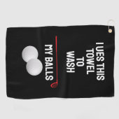 Upgrade je Golfervaring met persoonlijke Golfhanddoek (Horizontaal)