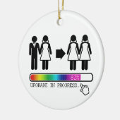 UPGRADE NAAR LESBIAN KERAMISCH ORNAMENT (Links)