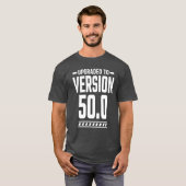 Upgrade naar versie 50.0 t-shirt (Voorkant volledig)