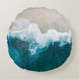 Upgrade uw beddengoed met Zazzle's top-rating Rond Kussen