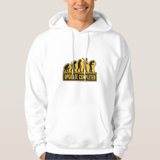 Upgrade Voltooid Grappige Evolutie Hoodie