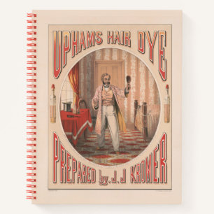 Uphams Haarverf, Circa 1864 Notitieboek