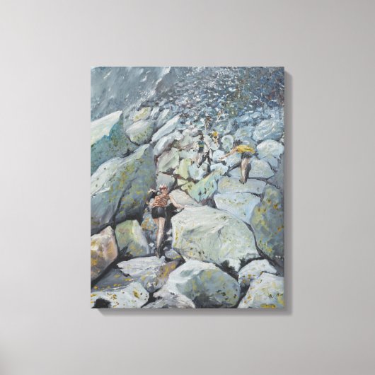 Uphill 2013 canvas afdruk (Voorkant)