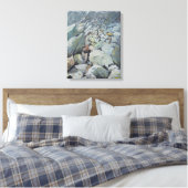 Uphill 2013 canvas afdruk (Insitu (Slaapkamer))