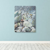 Uphill 2013 canvas afdruk (Insitu (Houten vloer))