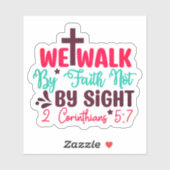 Uplifting Bible Verse Stickers (Feuille)