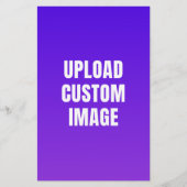 Upload 2 Aangepaste Afbeelding - Voeg Je Eigen Toe Briefpapier (Voorkant)