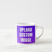 Upload 2 Aangepaste Afbeelding - Voeg Je Eigen Toe Espresso Kop (Rechts)