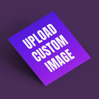 Upload 2 Aangepaste Afbeelding - Voeg Je Eigen Toe Notitiekaartje