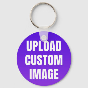 Upload 2 Aangepaste Afbeelding - Voeg Je Eigen Toe Sleutelhanger