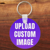 Upload 2 Aangepaste Afbeelding - Voeg Je Eigen Toe Sleutelhanger (Voorkant)