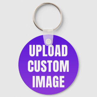 Upload 2 Custom Image - Add Your Own To Print On A Sleutelhanger
