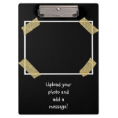 Upload 2 Foto's en voeg aangepaste persoonlijke be Klembord (Voorkant)