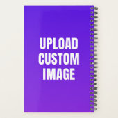 Upload Aangepaste 2 Afbeelding - Voeg Je Eigen Toe Planner (Achterkant)