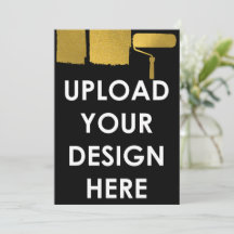 Upload aangepaste 5x7" blanco promotionele bedrijf