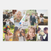 Upload aangepaste foto inpakpapier vel (Voorkant)