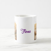 Upload aangepaste foto van huisdieren Ik hou van m Koffiemok (Center)