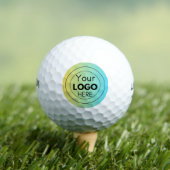 Upload Bedrijf Logo Golf Ball Golfballen (Insitu Shirt)