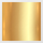 Upload Bedrijfslogo Aangepaste QR-code Tekst Goud Raamsticker (Vel)