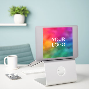 Upload Business Logo hier aangepaste Sjabloon Sticker