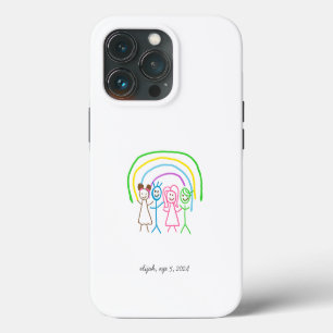 Upload Childs Drawing Draai Kinder kunstwerk naar iPhone 13 Pro Hoesje