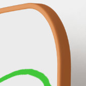 Upload Childs Drawing Draai Kinder kunstwerk naar Pickleball Paddle (Links Detail)