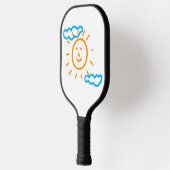 Upload Childs Drawing Draai Kinder kunstwerk naar Pickleball Paddle (Links)