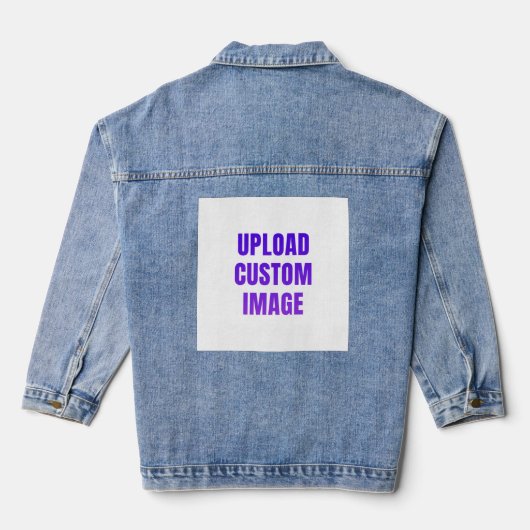 Upload Custom Image - Add Your Own To Print On A (Verso)